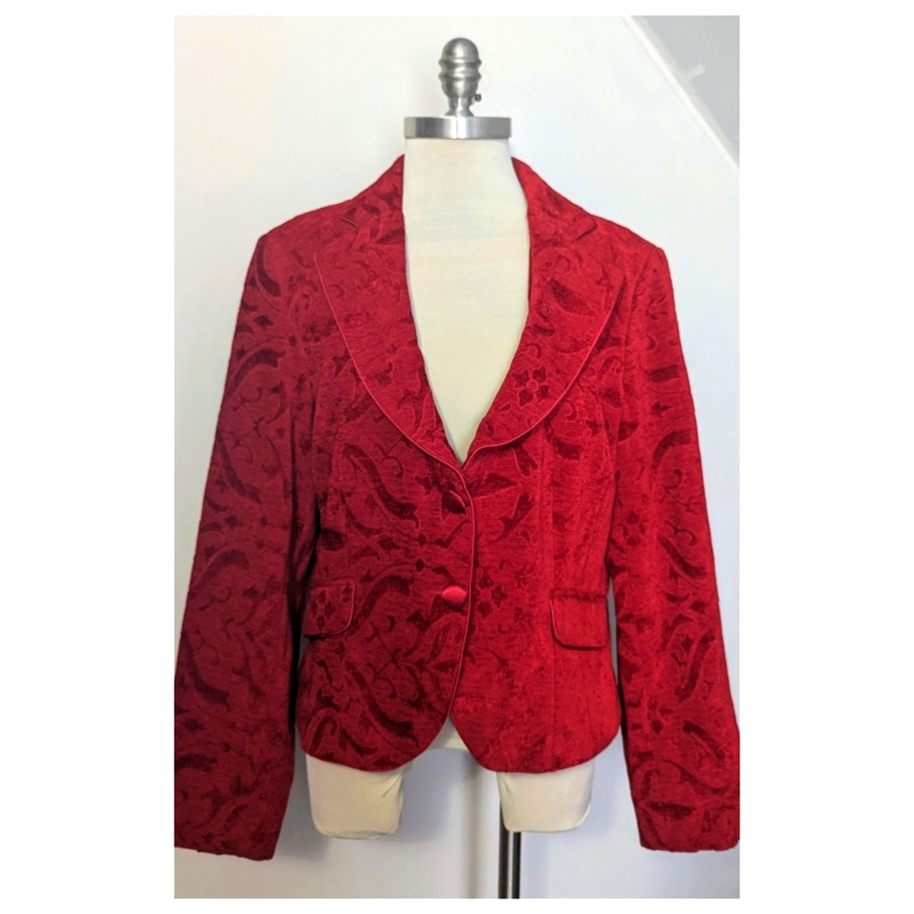 Nine & Co Brocade Blazer